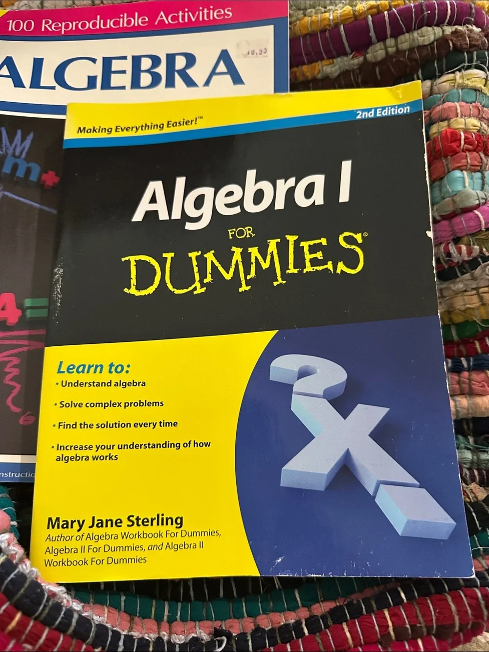 Algebra Homeschool Math Bundle For Dummies + Grades 5-8 Workbook Answer Key